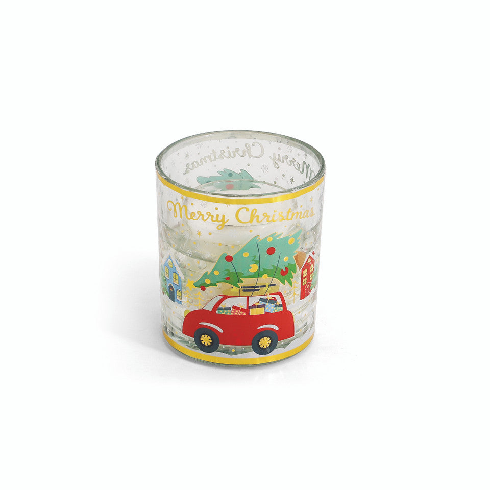 Tipperary Crystal Driving Home for Christmas LED Light Up Candle