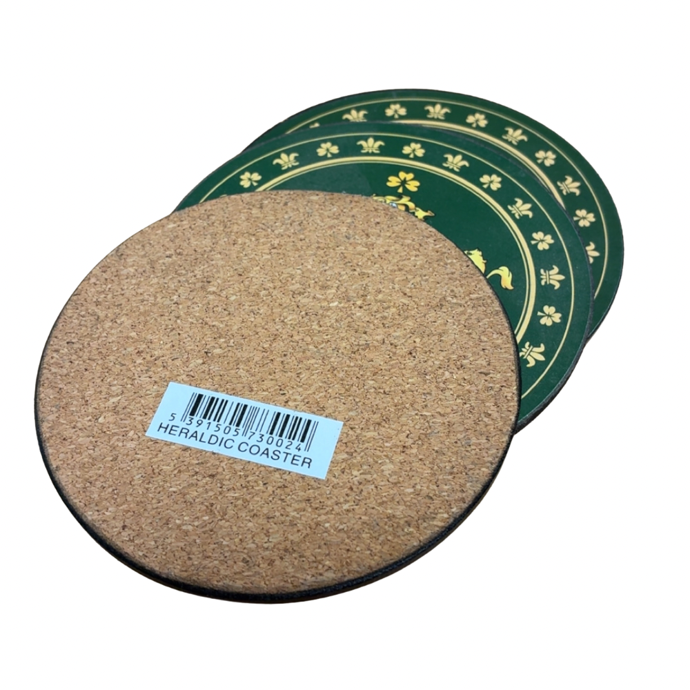 Casey Family Surname Crest Coaster