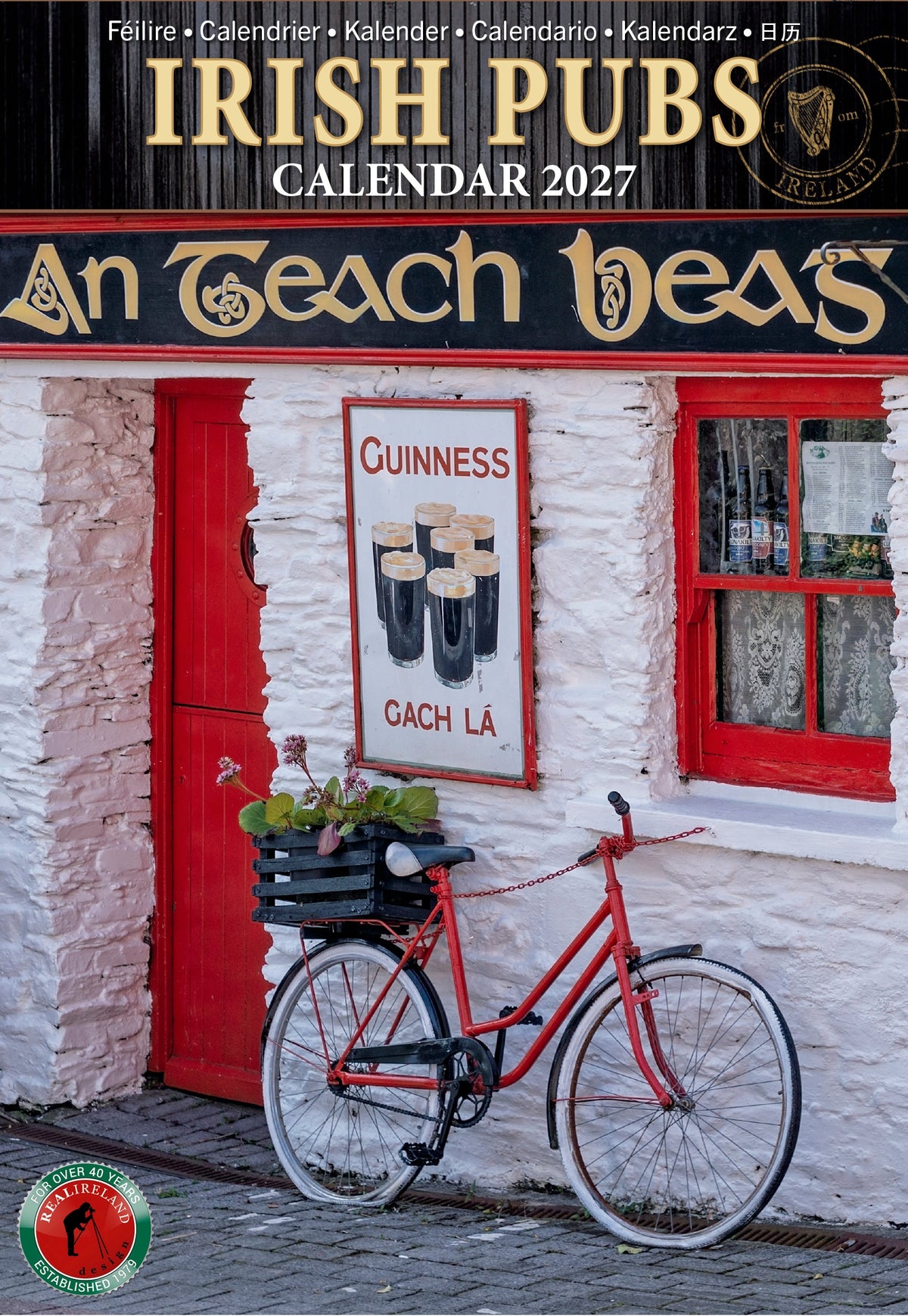 Slim Irish Pubs Calendar 2027