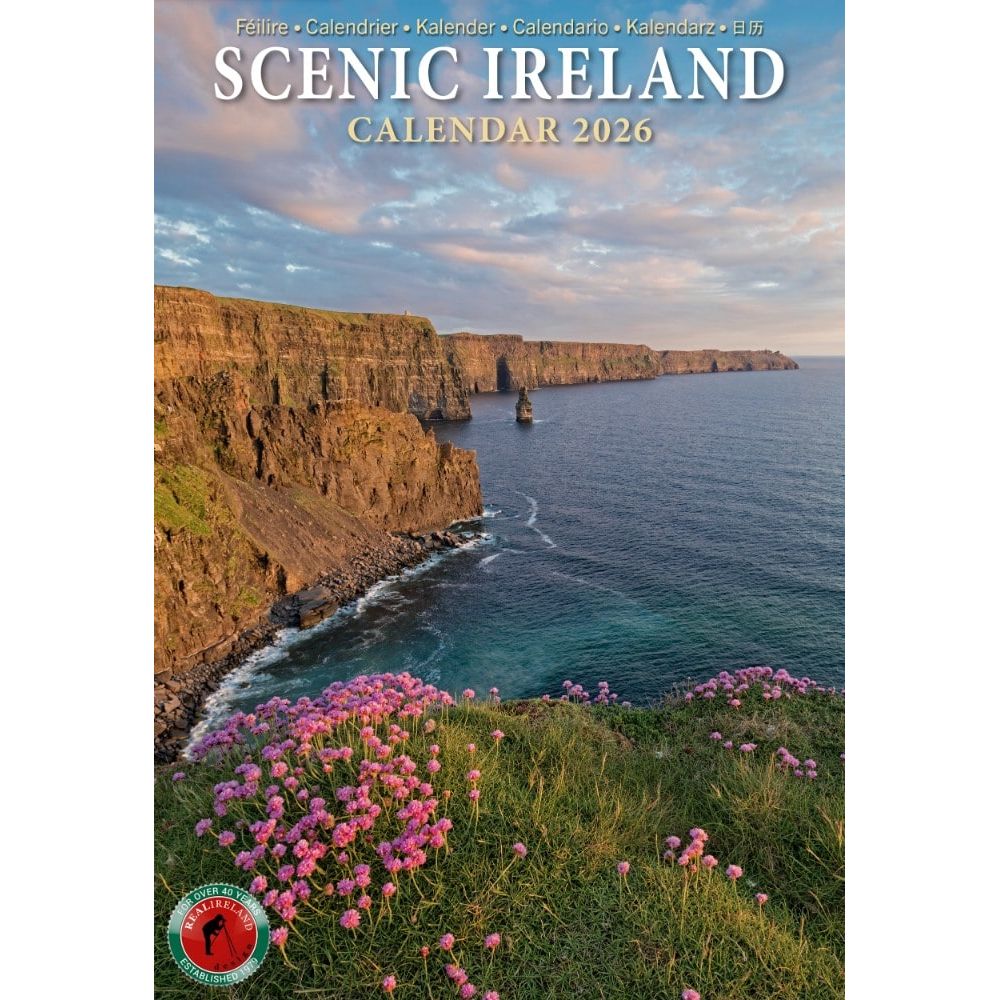 Scenic Ireland Slim Calendar 2026