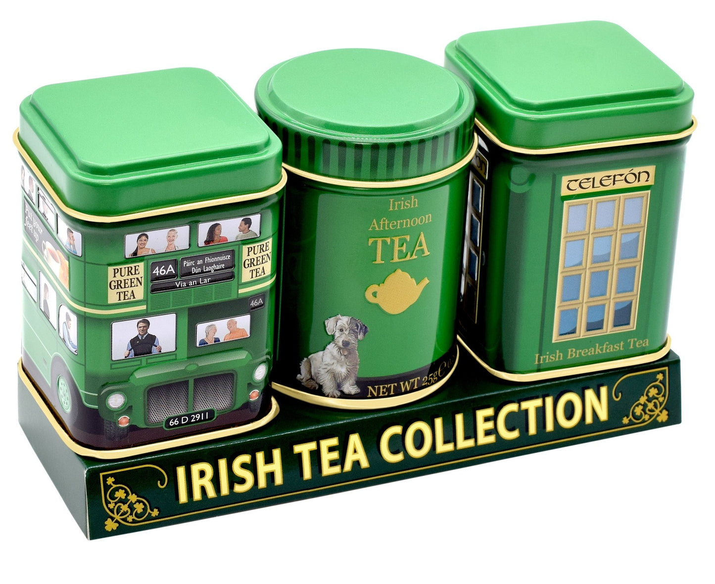 Irish Tea Collection Souvenir 3 Mini Tins