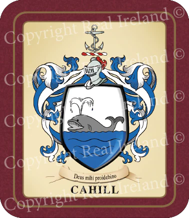 Cahill Heraldic Coasters 2 Pack