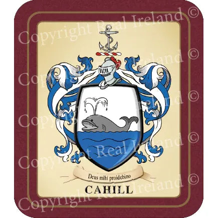 Cahill Heraldic Coasters 2 Pack