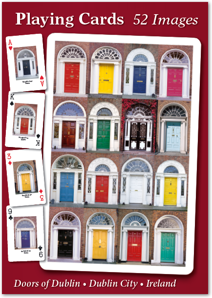 Doors of Dublin Playing Cards - 52 images