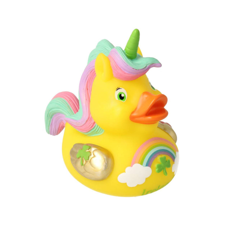 Irish Unicorn Rubber Duck