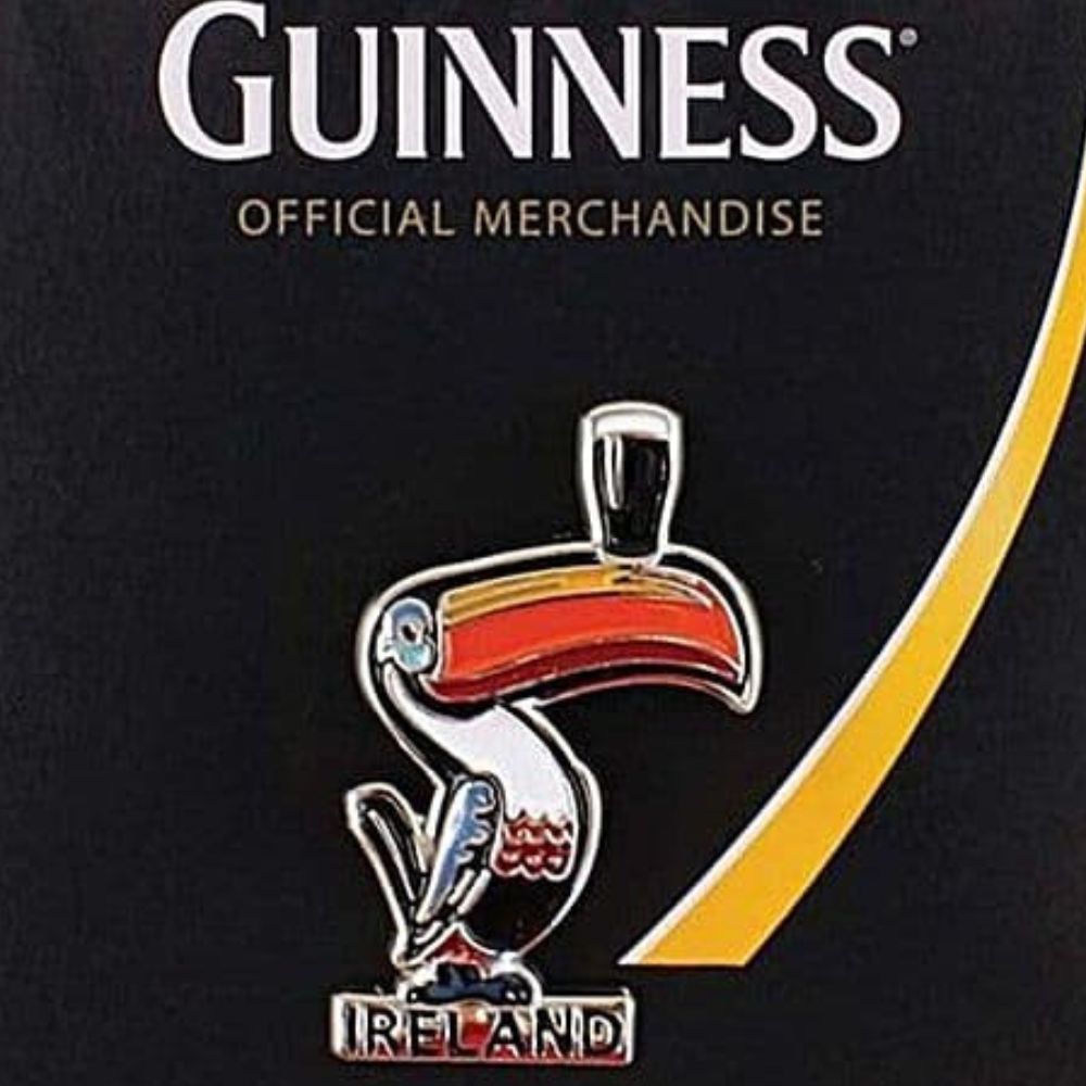 Guinness Enamel Vintage Toucan Pin