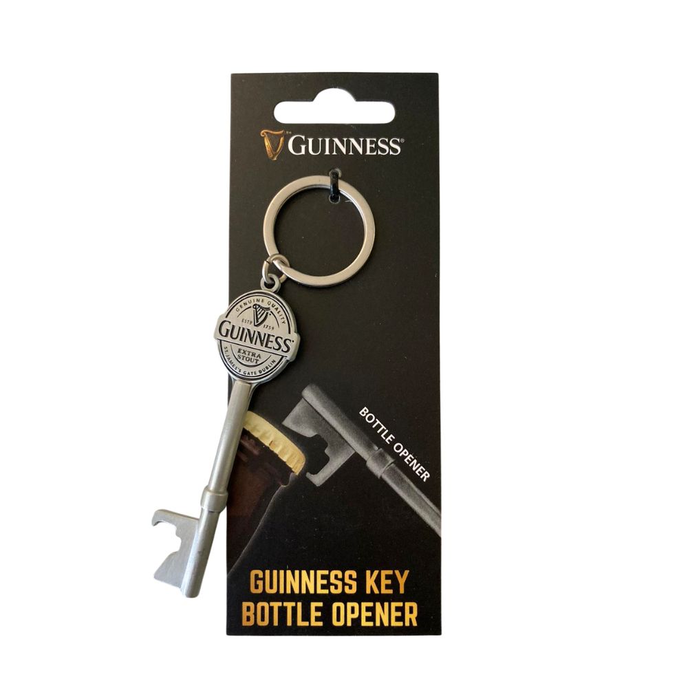 Guinness Official Merchandise Bottle Opener Keychain