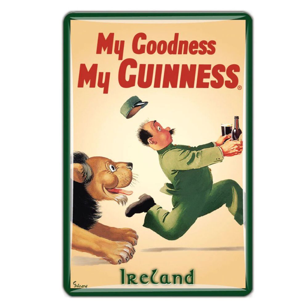 Guinness Vintage My Goodness My Guinness Wall Art Metal Bar Sign