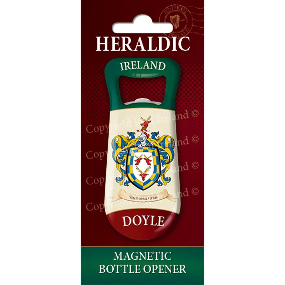 Doyle Heraldic Fridge Magnet Bottle Opener