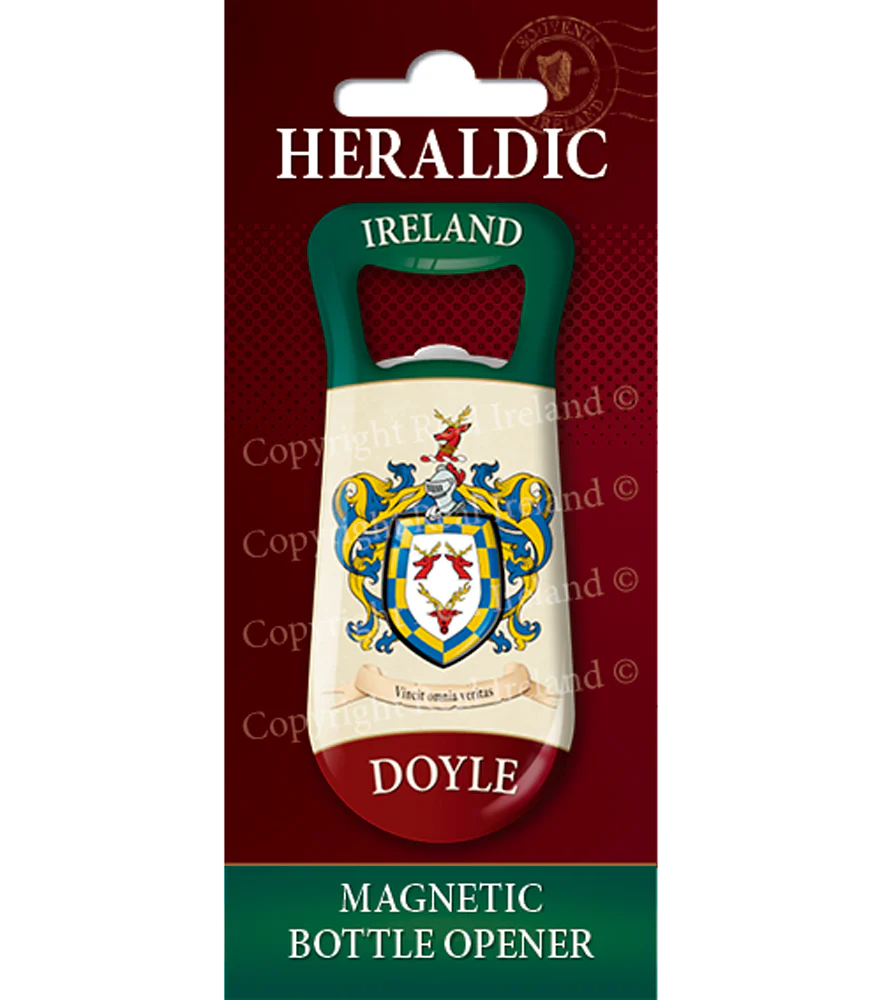 Doyle Heraldic Fridge Magnet Bottle Opener