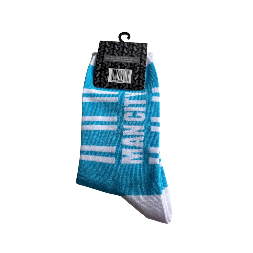 Man City Socks by Sock Nation