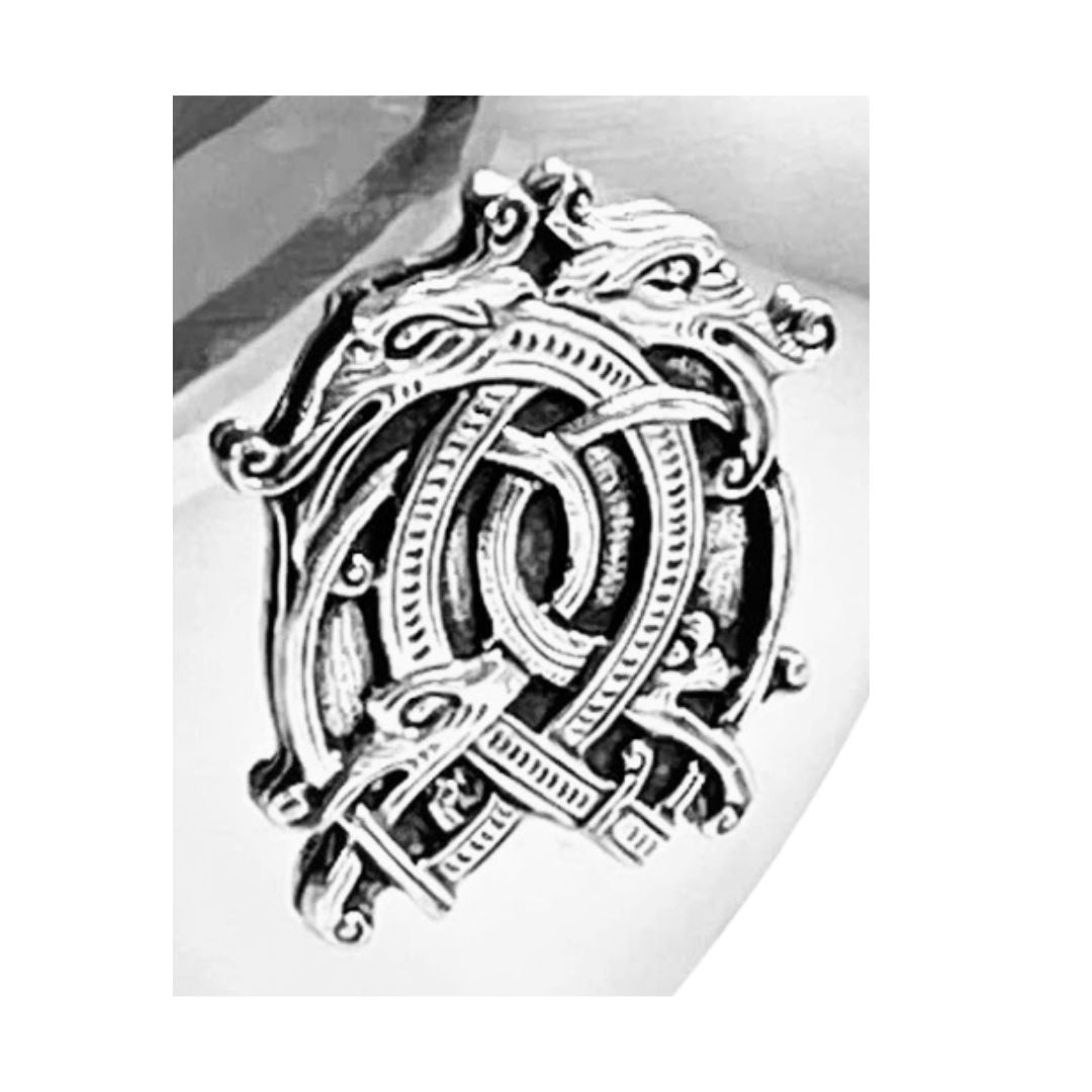 Mullingar Pewter Flask with Celtic Design