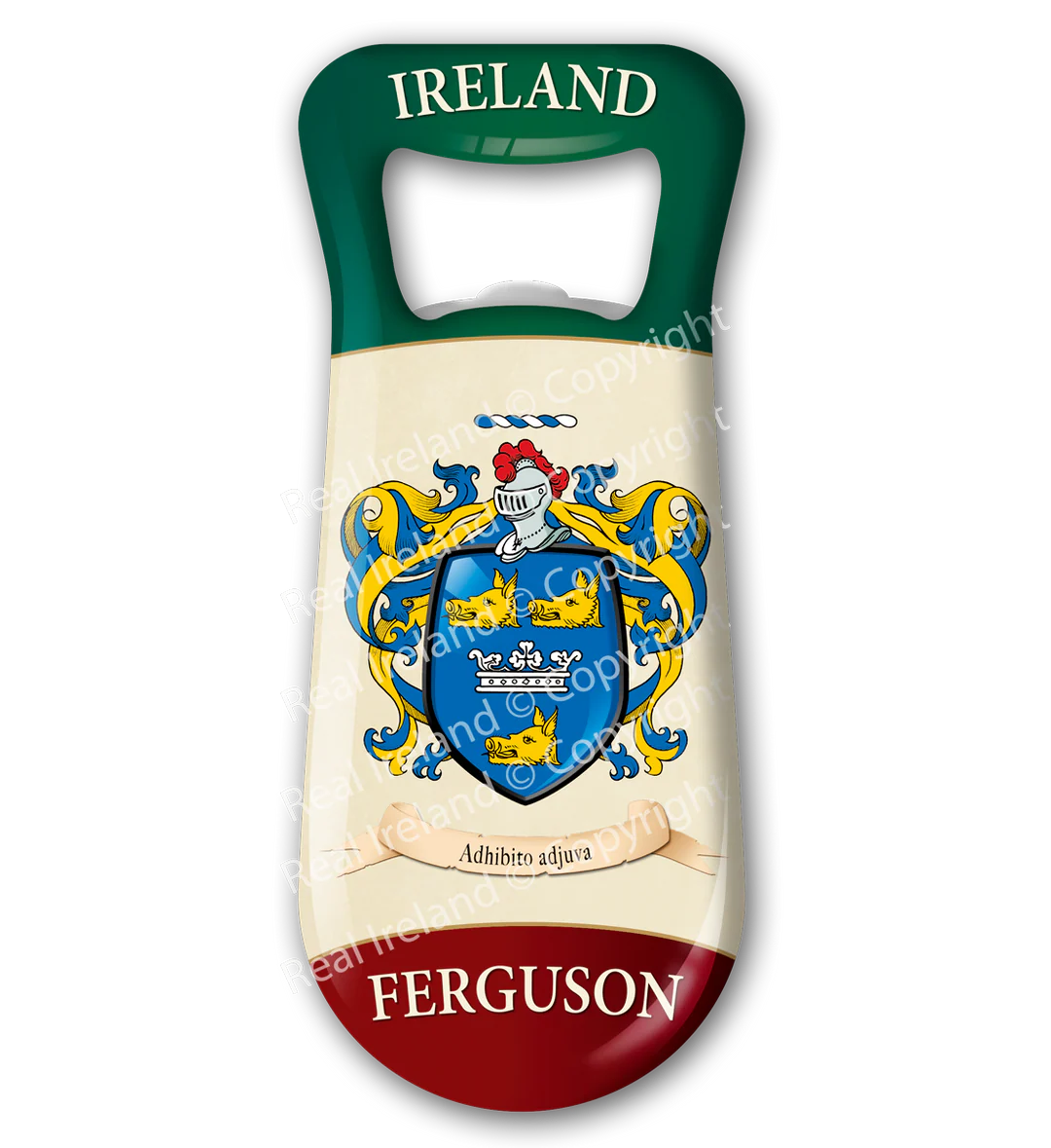 Ferguson Heraldic Fridge Magnet Bottle Opener