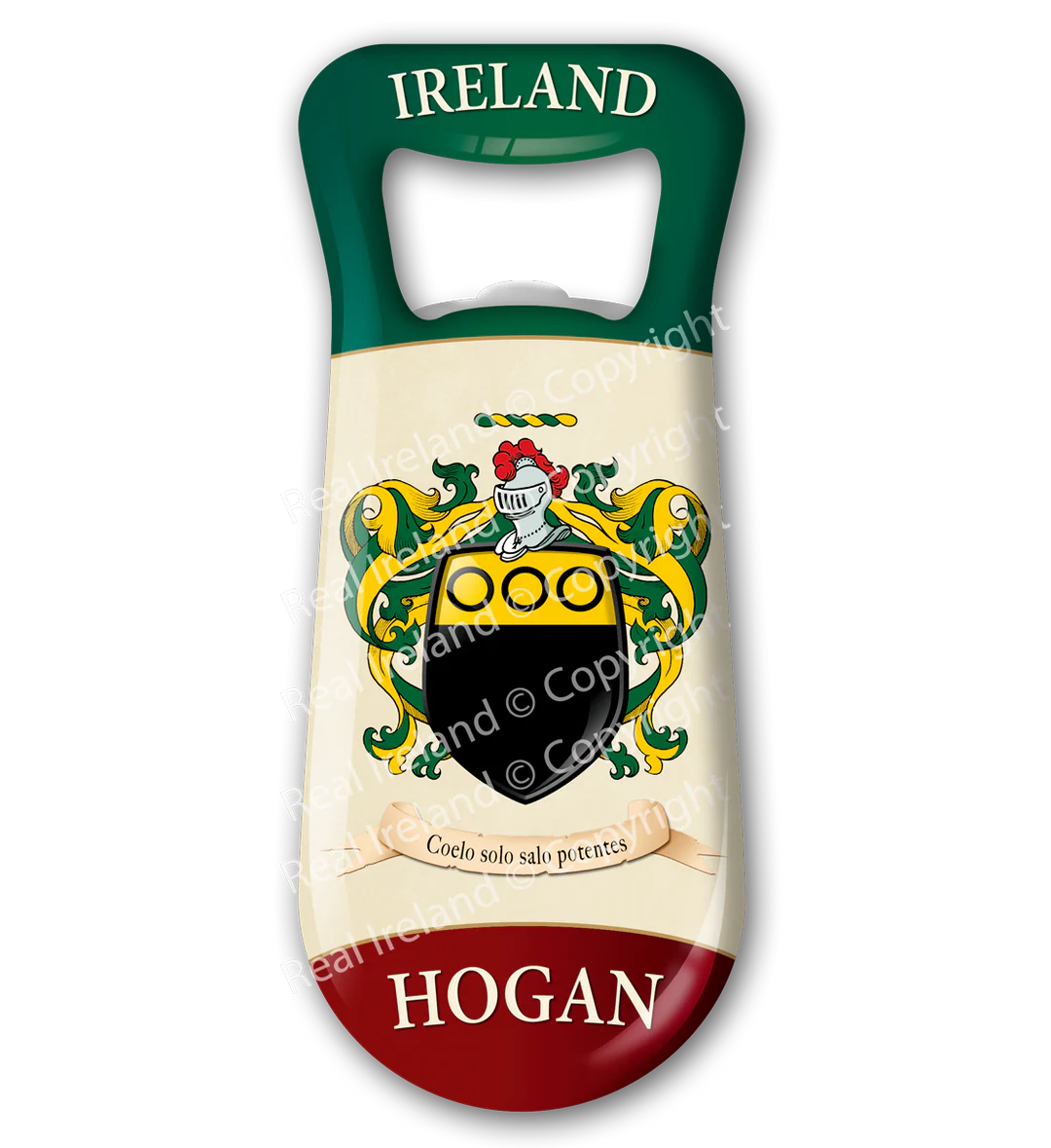Hogan Heraldic Fridge Magnet Bottle Opener