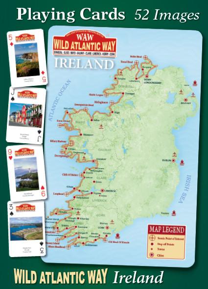 Wild Atlantic Way Playing Cards - 52 images