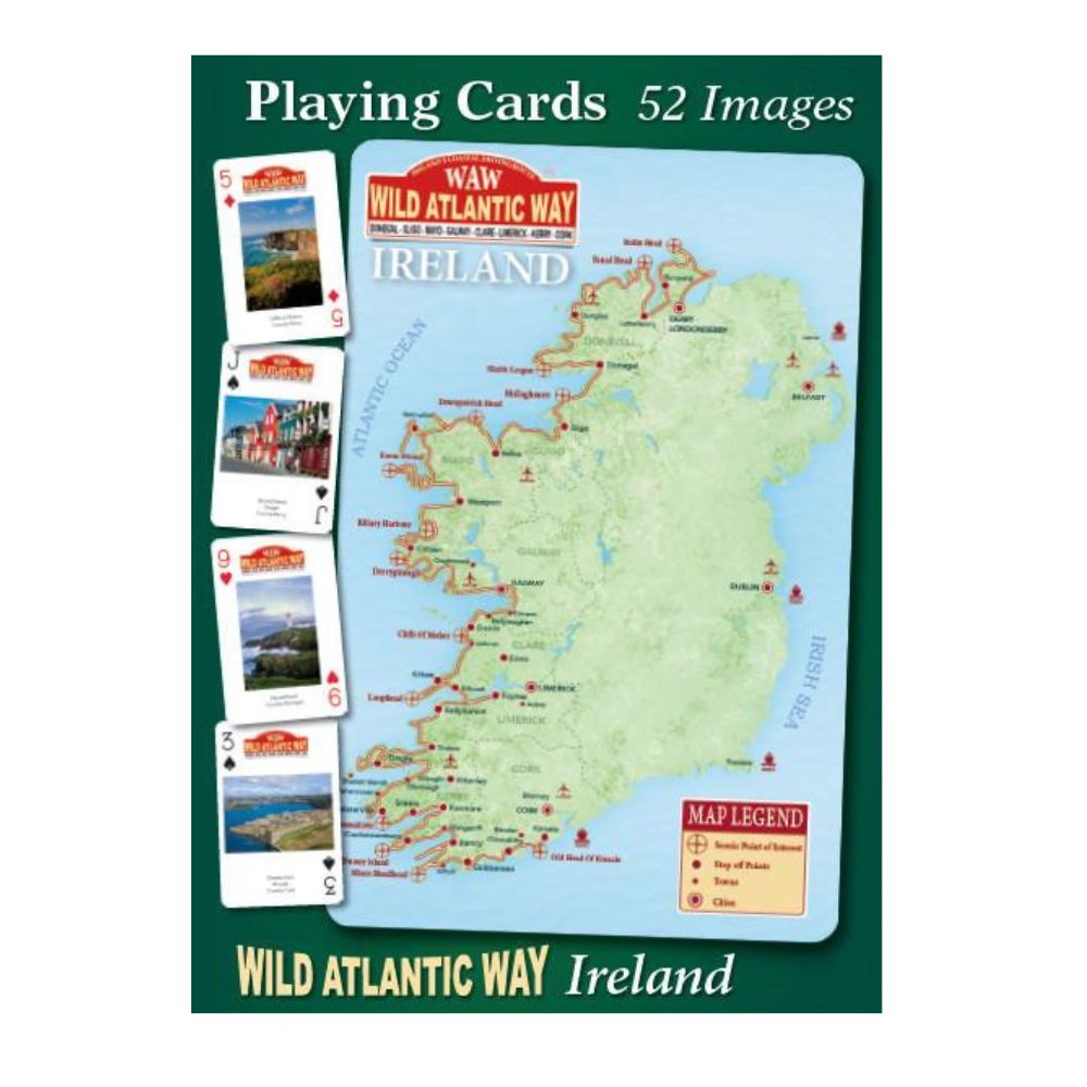 Wild Atlantic Way Ireland Playing Cards - 52 images