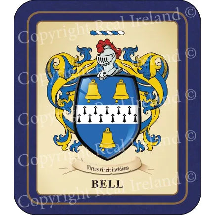 Bell Heraldic Coasters 2 Pack