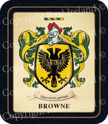 Browne Heraldic Coasters 2 Pack