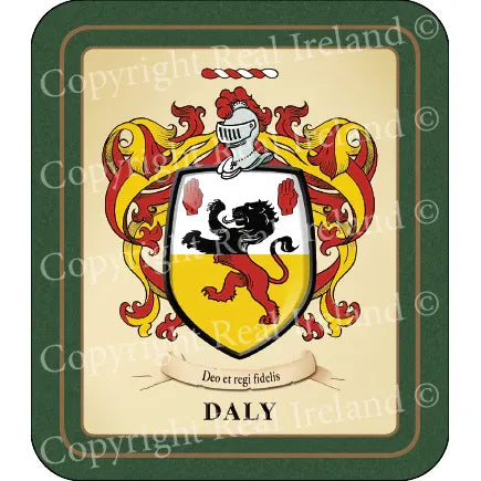 Daly Heraldic Coasters 2 Pack
