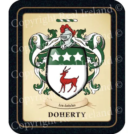 Doherty Heraldic Coasters 2 Pack