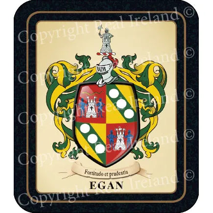 Egan Heraldic Coasters 2 Pack