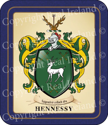 Hennessy Heraldic Coasters 2 Pack