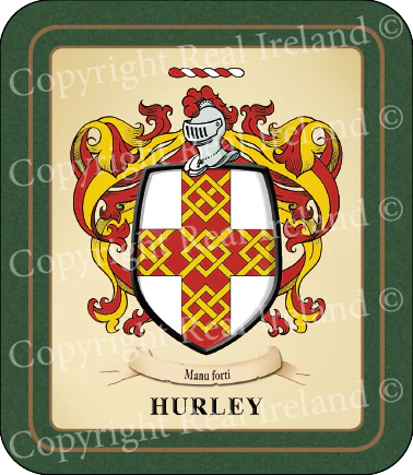 Hurley Heraldic Coasters 2 Pack
