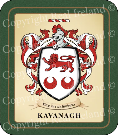 Kavanagh Heraldic Coasters 2 Pack