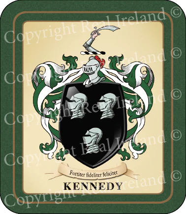 Kennedy Heraldic Coasters 2 Pack