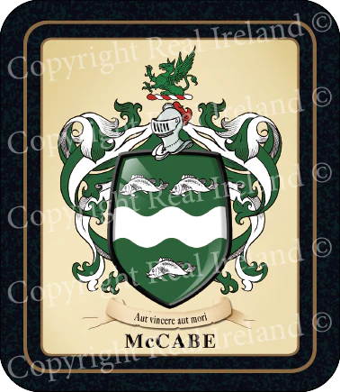 McCabe Heraldic Coasters 2 Pack