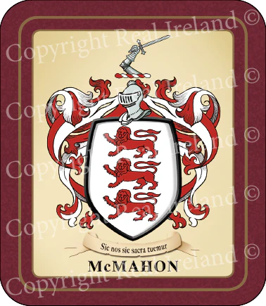 McMahon Heraldic Coasters 2 Pack