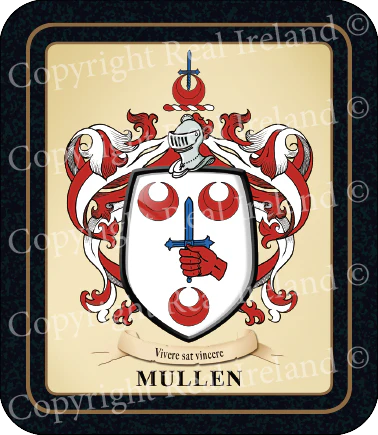 Mullen Heraldic Coasters 2 Pack