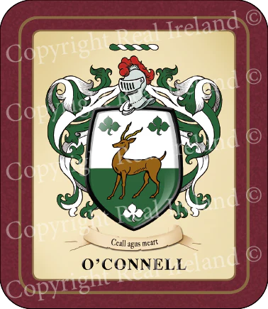 O'Connell Heraldic Coasters 2 Pack