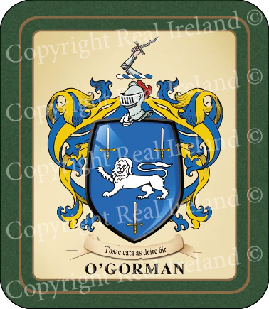 O'Gorman Heraldic Coasters 2 Pack