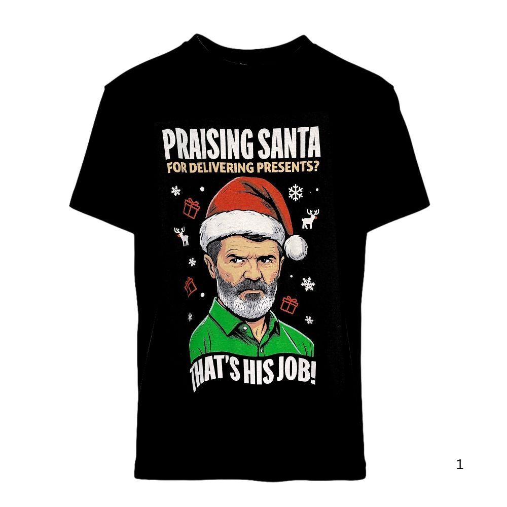Roy Keane Christmas T-Shirt