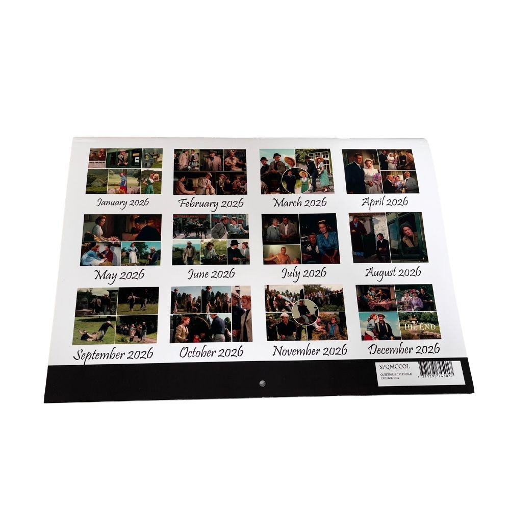 The Quiet Man Calendar 2026