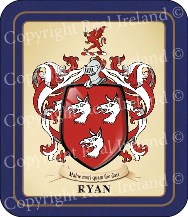 Ryan Heraldic Coasters 2 Pack