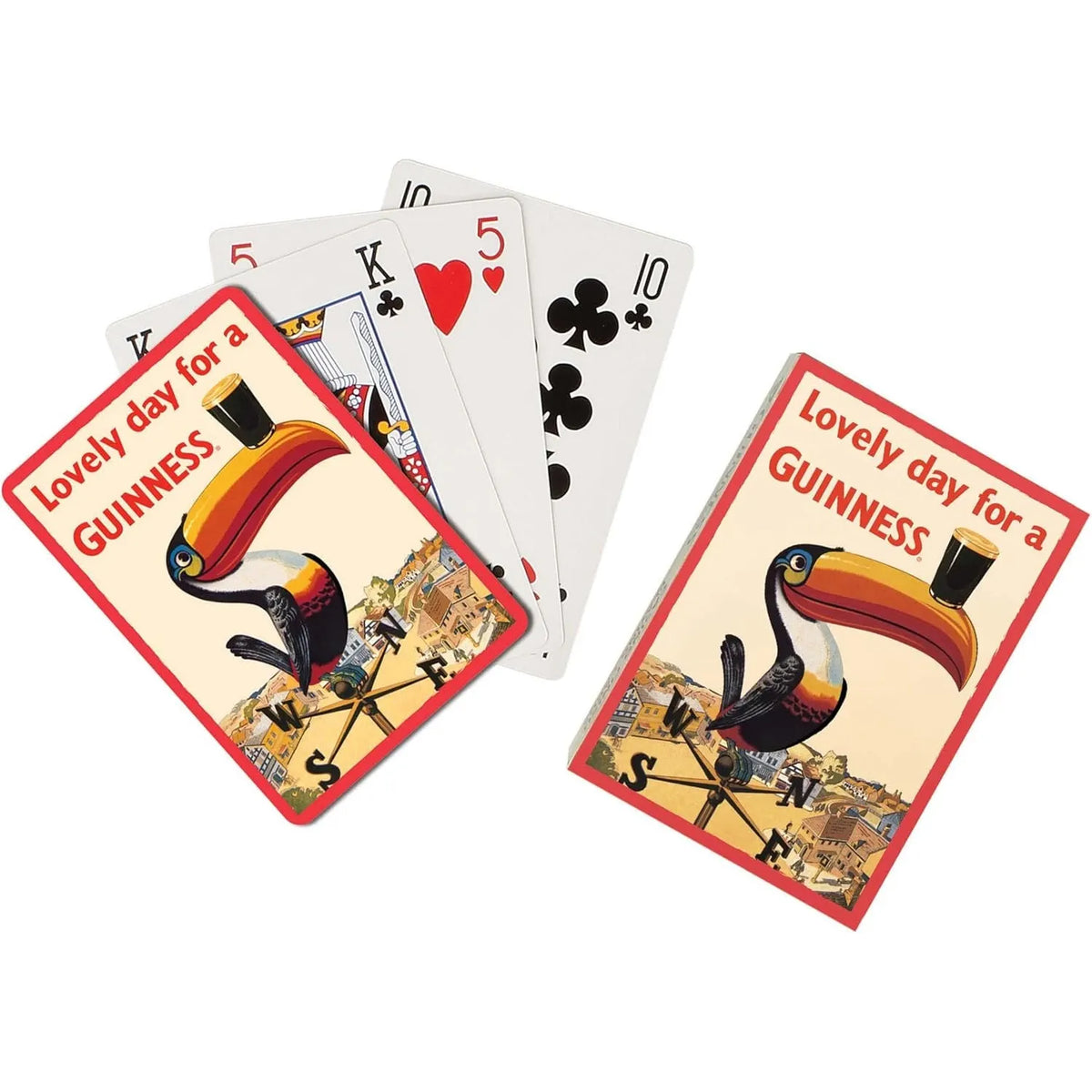 Guinness Playing Cards Lovely day for a Guinness Vintage Toucan Design