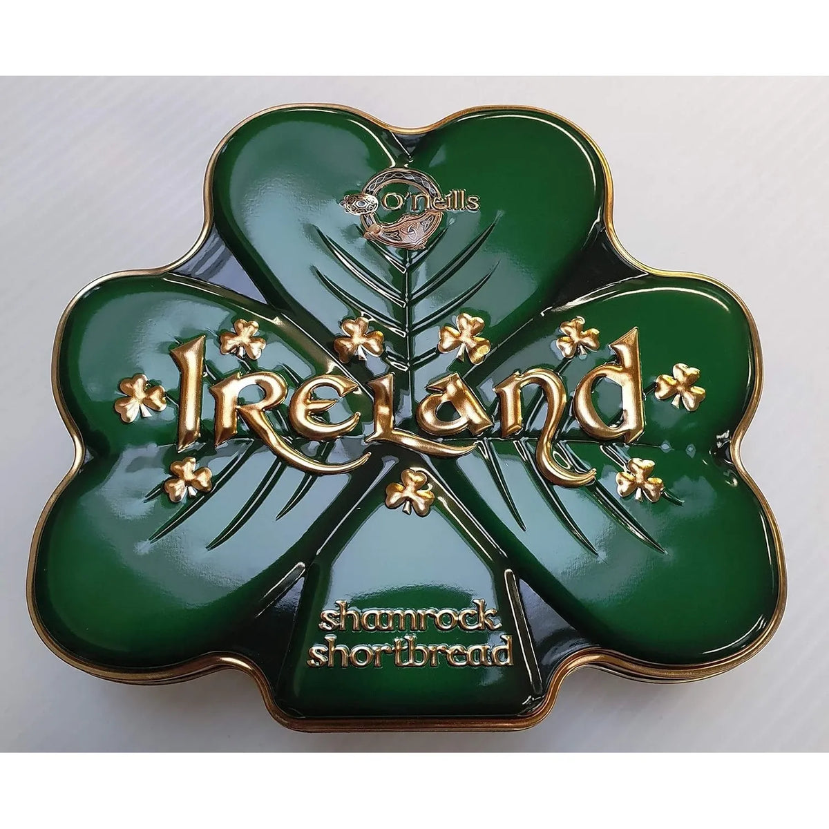 O'Neill's Shamrock Shaped Shortbread In A Shamrock Shaped Tin 160g