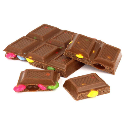 Irish Leprechaun Milk Chocolate Bar With Chocolate Beans