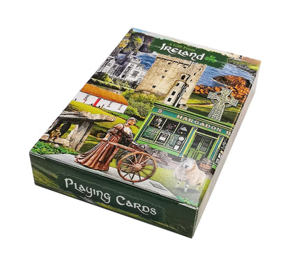 A Gift From Ireland Charming Illustrated Irish Playing Cards