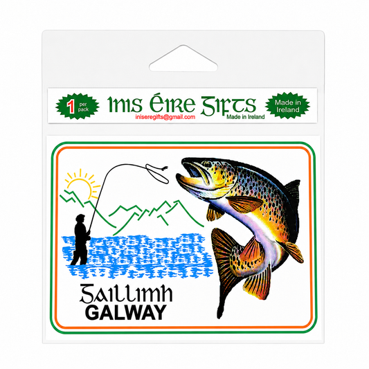 Galway Fishing Sticker