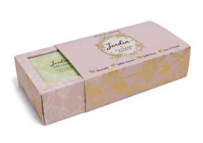 Jardin Set of 4 Soaps by Tipperary Crystal