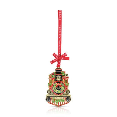 Tipperary Crystal Santa Express Christmas Tree Decoration in Gift Box