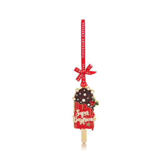 Tipperary Crystal Loved Ones Christmas Decoration Super Boyfriend in Gift Box