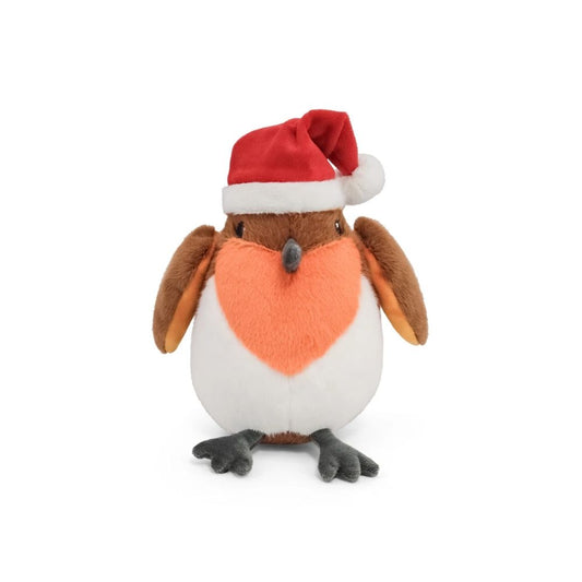 Tipperary Crystal Gosh Christmas Robin Soft Toy Decoration