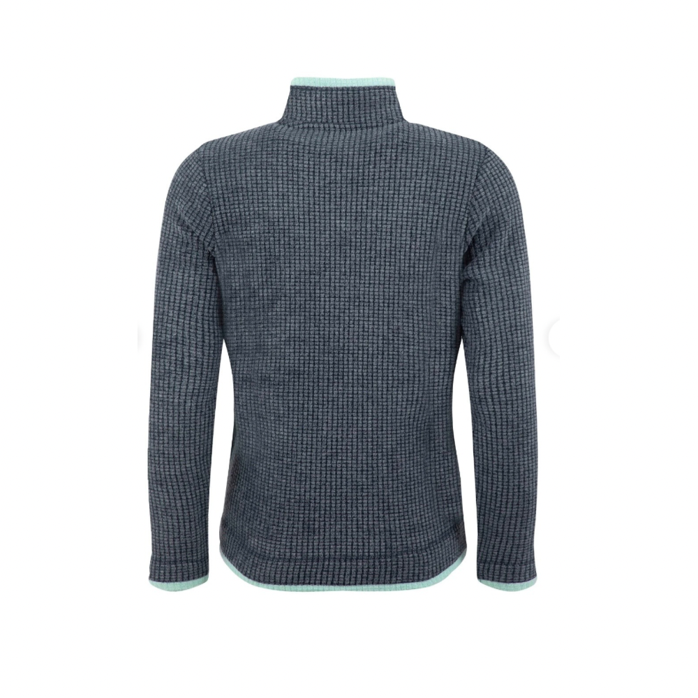 Weird Fish Women’s Ariana Full Zip Grid Fleece Rich Navy