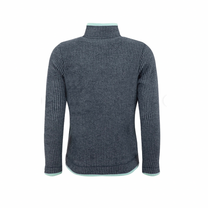 Weird Fish Women’s Ariana Full Zip Grid Fleece Rich Navy