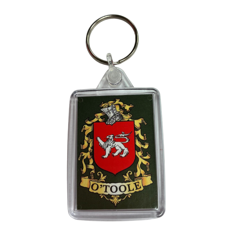 O'Toole Surname Family Crest Keyring