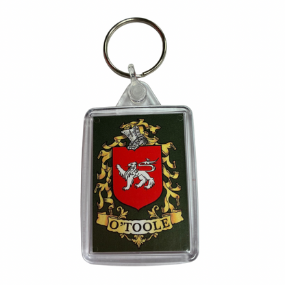 O'Toole Surname Family Crest Keyring